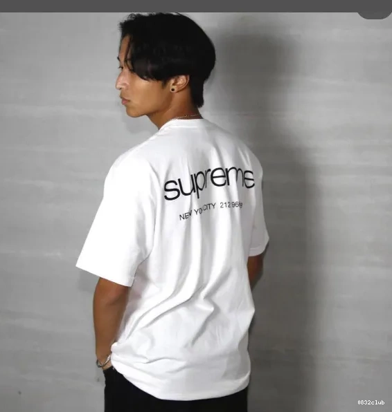 Short Black Store sleeved 23FW NYC Tee Information M White and S L XL 0321